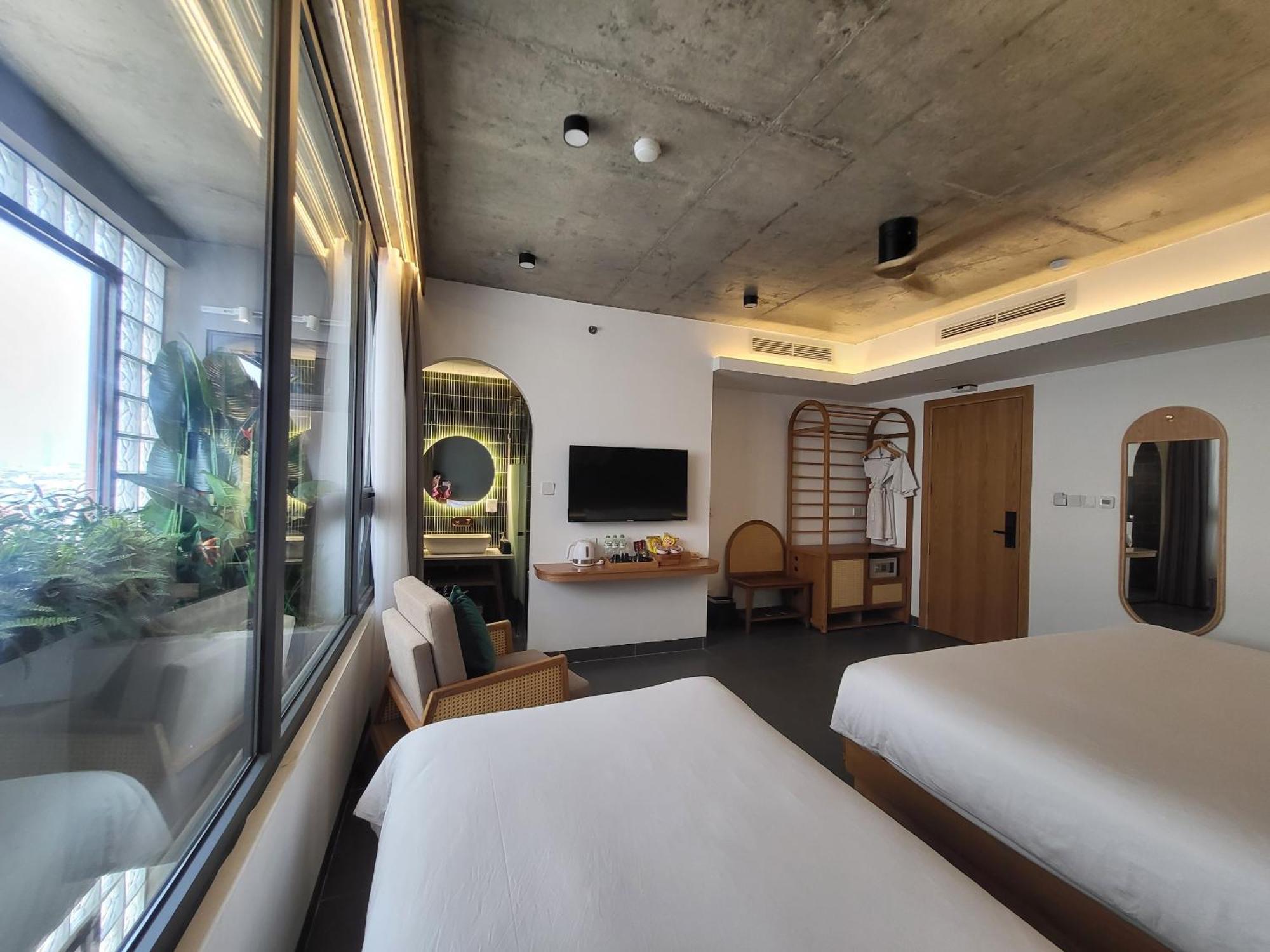 Leaf Beachfront Hotel دا نانغ المظهر الخارجي الصورة